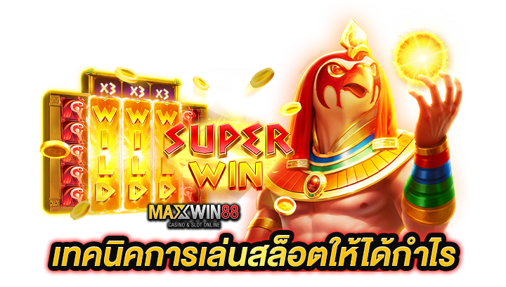 เทคนิคการเล่นสล็อตให้ได้กำไร